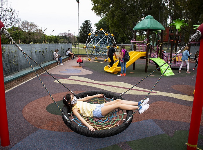 HABILITAN LOS PATIOS Y PARQUES